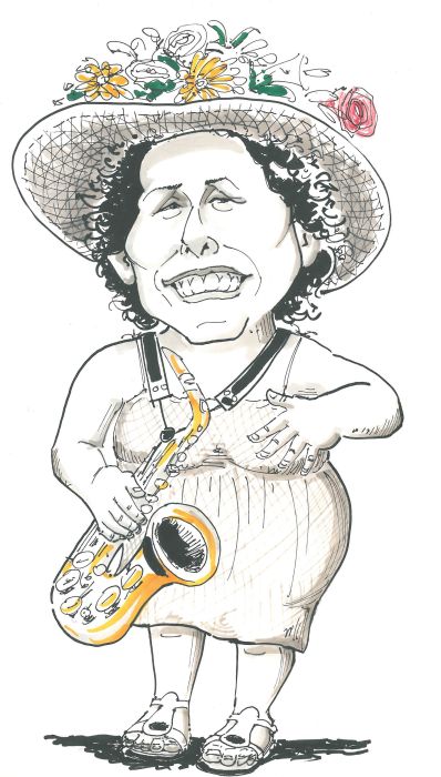 Sergio Vallejo La Caricature saxophoniste