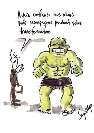 La caricature - clin oeil sminaire