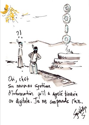 la caricature - clin oeil sminaire klesia