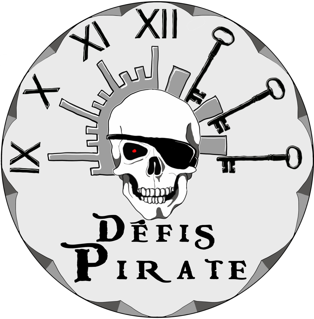 Enseigne défis pirate